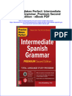 Full Download Book Practice Makes Perfect Intermediate Spanish Grammar Premium Second Edition PDF