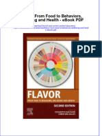 Full Download Book Flavor From Food To Behaviors Wellbeing and Health PDF