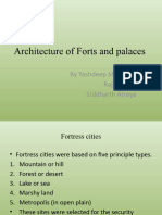 Architecture of Forts and palaces