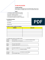 Ficha de Comunicación 20 de Marzo