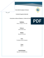 Vocabulario técnico Económico 