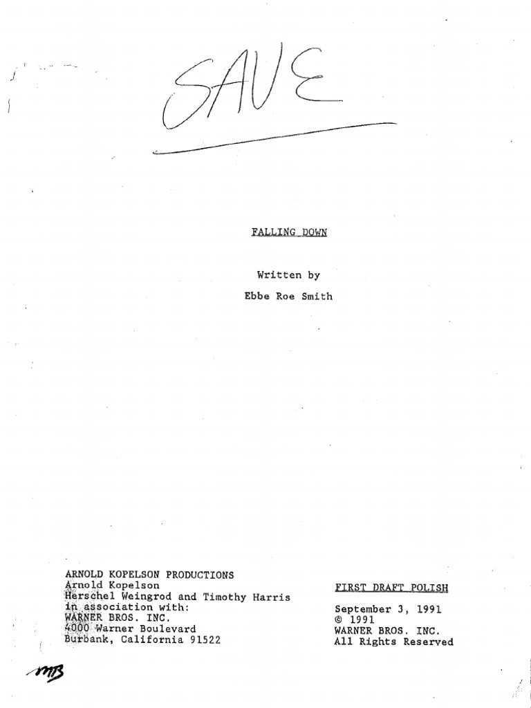 Falling Down | PDF