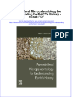 Full Download Book Foraminiferal Micropaleontology For Understanding Earths History PDF