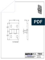 1798A32 - Surface-Mount Hinge With Holes