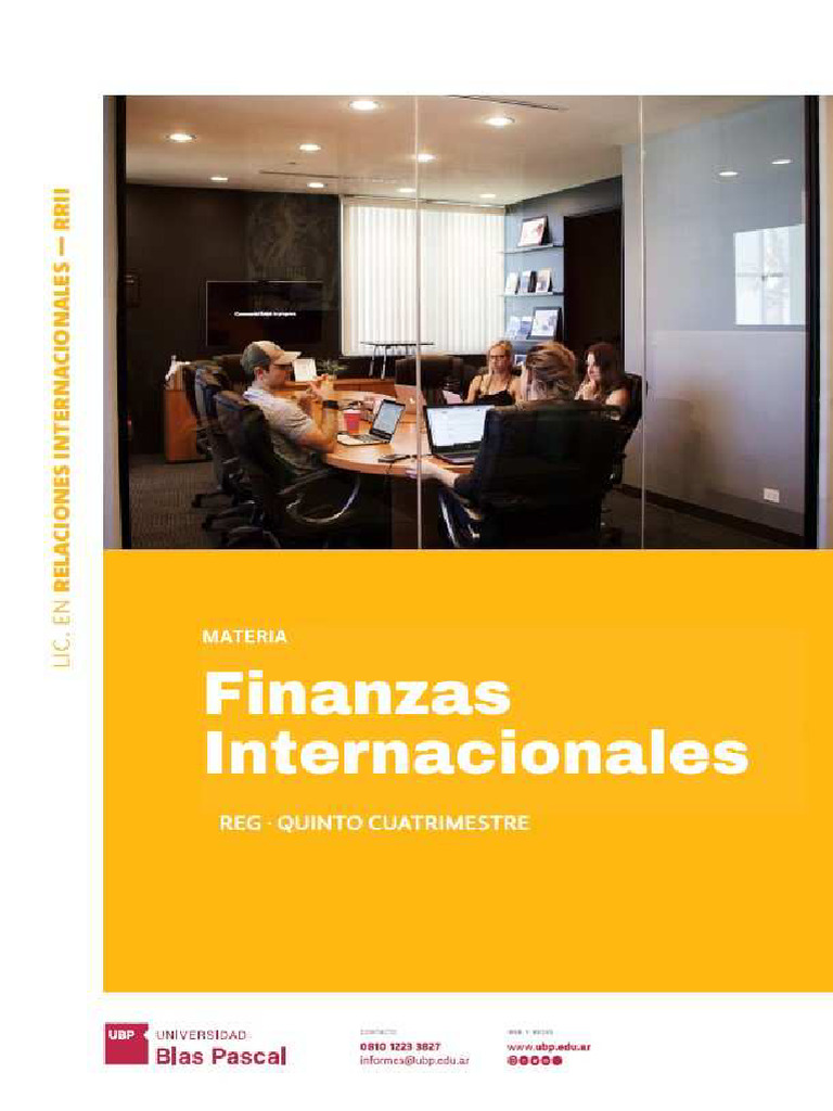 INSTITUTO DE FINANZAS INTERNACIONALES intelligence overview