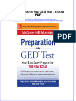 Full Download Book Preparation For The Ged Test PDF