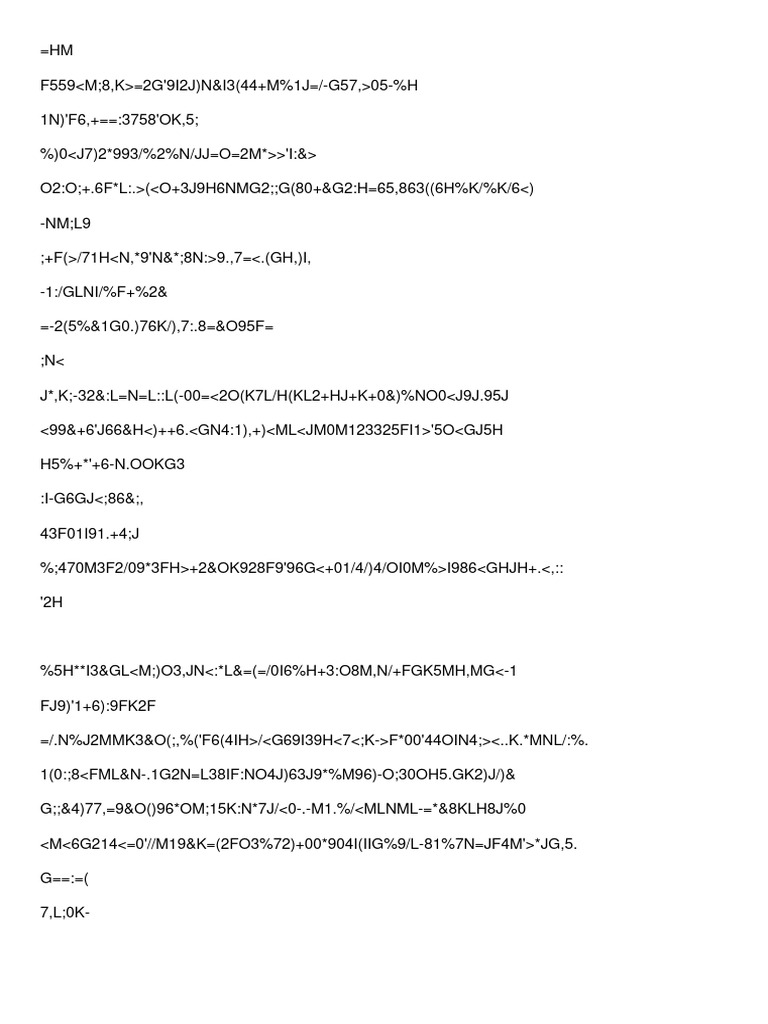 Encrypted Document Analysis | PDF | Science & Mathematics | Computers