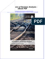 Full download book Foundations Of Decision Analysis Pdf pdf