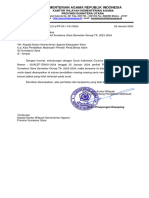 Surat Pelatihan Alef Sumatera Utara SMT Genap 2023-2024