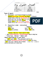 Direct and Indirect Speech