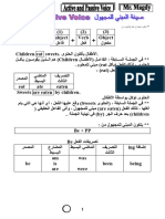 Active and Passive Voice