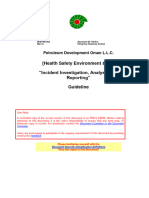 GU-612 "Incident Investigation, Analysis and Reporting" Guideline