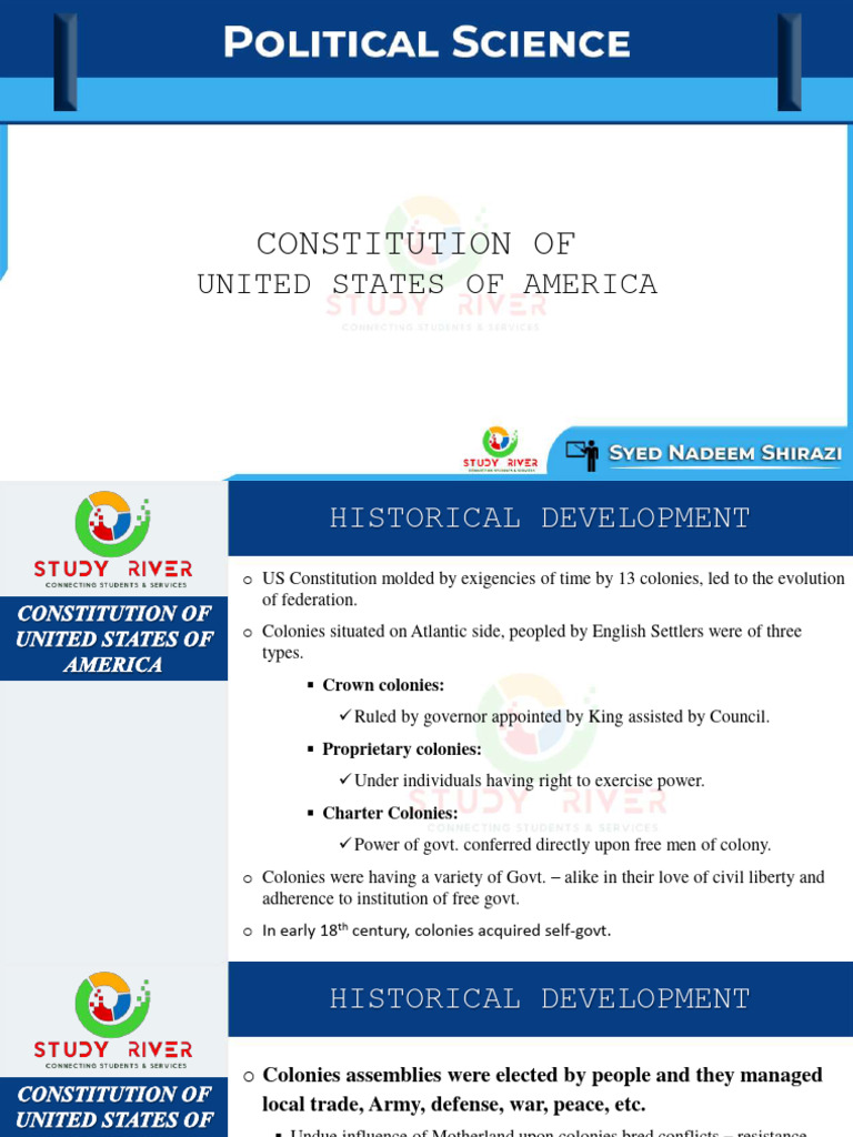 Constitution of United States of America - PowerPointToPdf | PDF ...