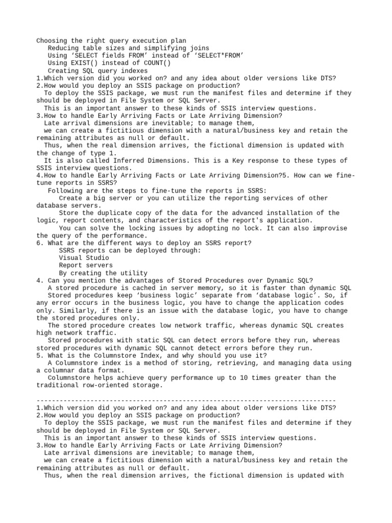 Java Exam Notes | PDF | Microsoft Sql Server | Database Index