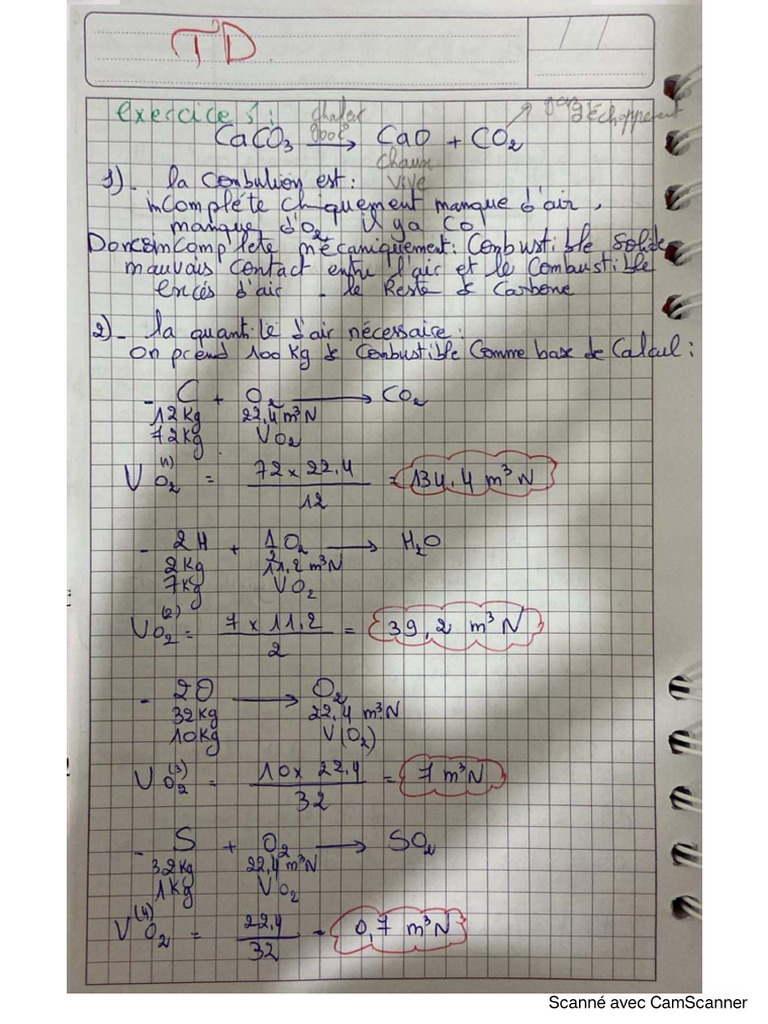 Solution Fiche TD 1 Four | PDF