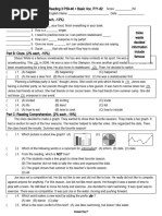 Reading Worksheet 3