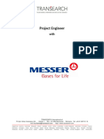 JD Project Engineer MESSER