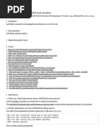 FAQ: SAP HANA Lock Analysis: Symptom