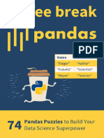 Christian Mayer, Lukas Rieger, Kyrylo Kravets - Coffee Break Pandas - 74 Pandas Puzzles To Build Your Pandas Data Science Superpower-Finxter - Com (2020)