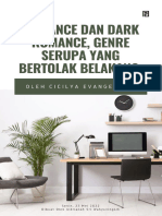 23 Mei 2022 - Romance Dan Dark Romance, Genre Serupa Yang Bertolak Belakang