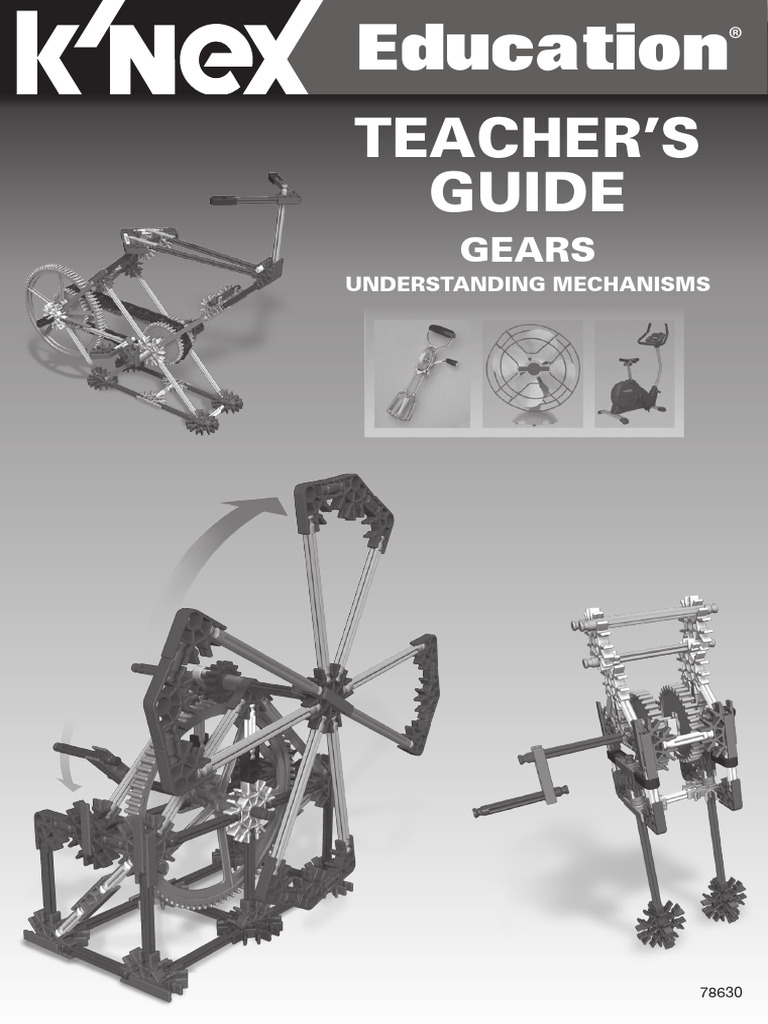 Education Intro To Gears Teachers Guide UK 78630 | PDF | Gear | Machines