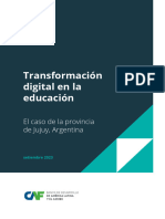 Transformación Digital de La Educación-Caso Jujuy