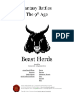 The Ninth Age Beast Herds 1 1 0