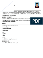 Resume - Udai Sankar P K - Format1