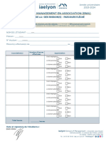 Evaluation Mission BMA 2023-2024 - Parcours Fléché