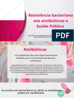 Resistência Bacteriana Aos Antibióticos e Saúde