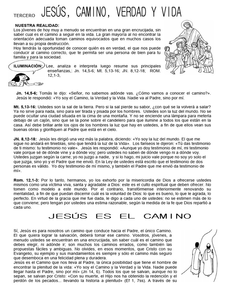137655899 Jesus Camino Verdad Y Vida Pdf Cristo Título Jesús