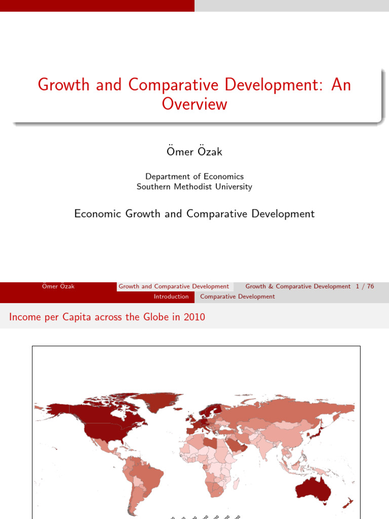 Global Economic Growth Analysis | PDF | Long Run And Short Run ...