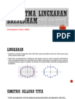 P5 - Algoritma Lingkaran Bresenham