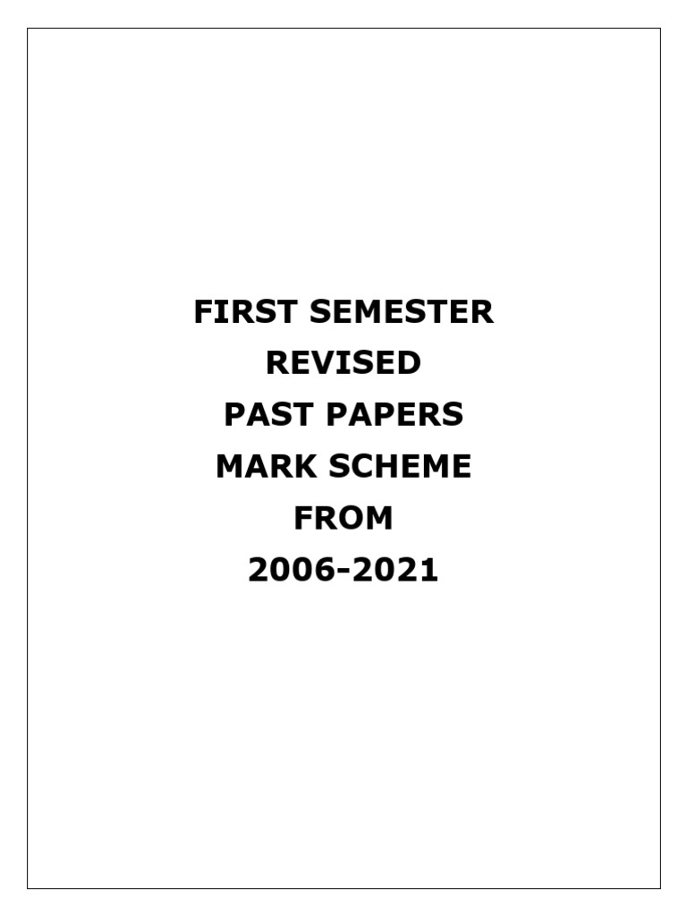 Final Past Papers 23-24 Ms | PDF