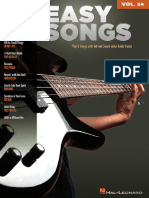 Bass Play-Along Vol 34 - Easy Songs