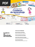 Cuaderno de Aprendizaje Preescolar - 2023