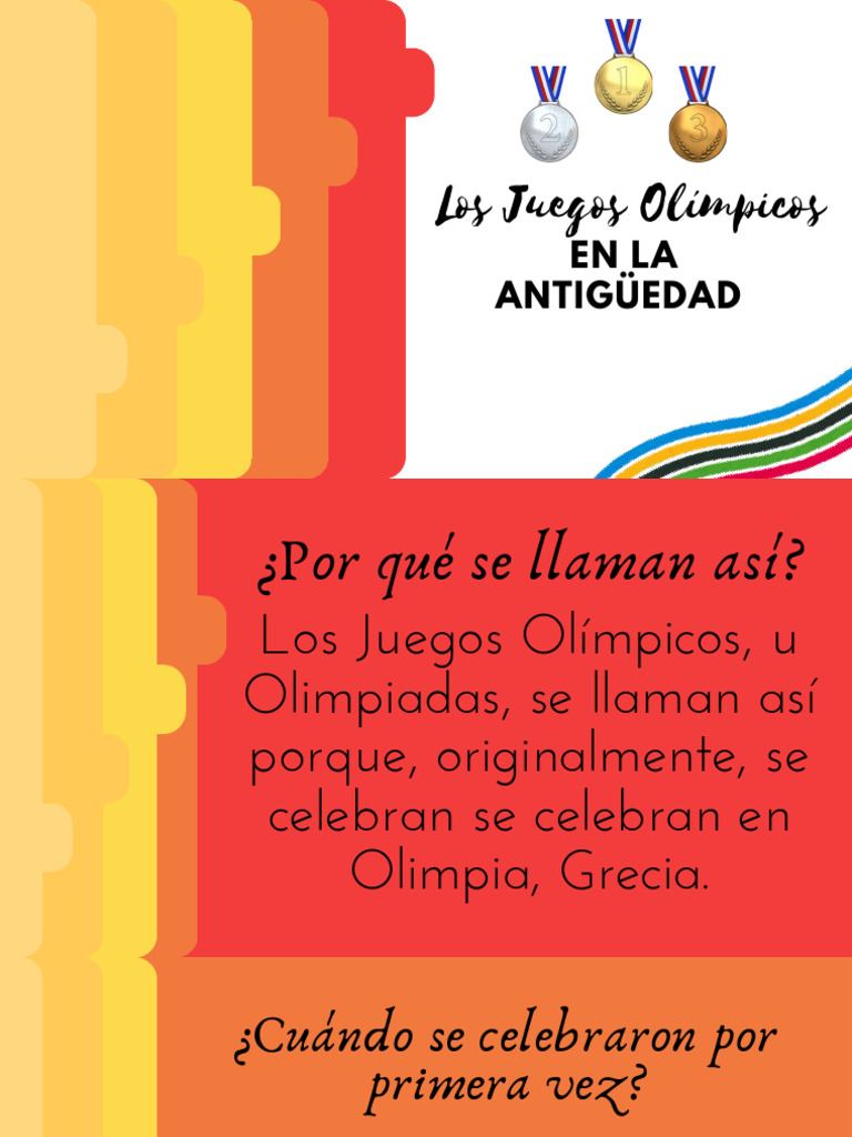 Orígenes de los Juegos Olímpicos | PDF | Ciencias sociales