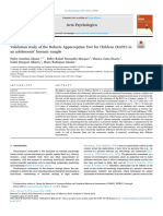 Validation Study of The Roberts Apperception Test For Children (RATC) in An Adolescents' Forensic Sample