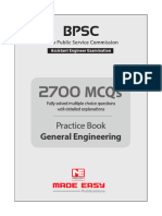 19 - BPSC (AE) - 2700 MCQs Prac. Book Gen - Engineering