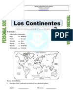 Los Continentes y Los Oceanos