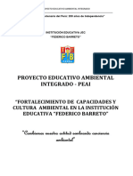 Proyecto Ambiental Integrado (PAI) 2021 I.E.F.B.