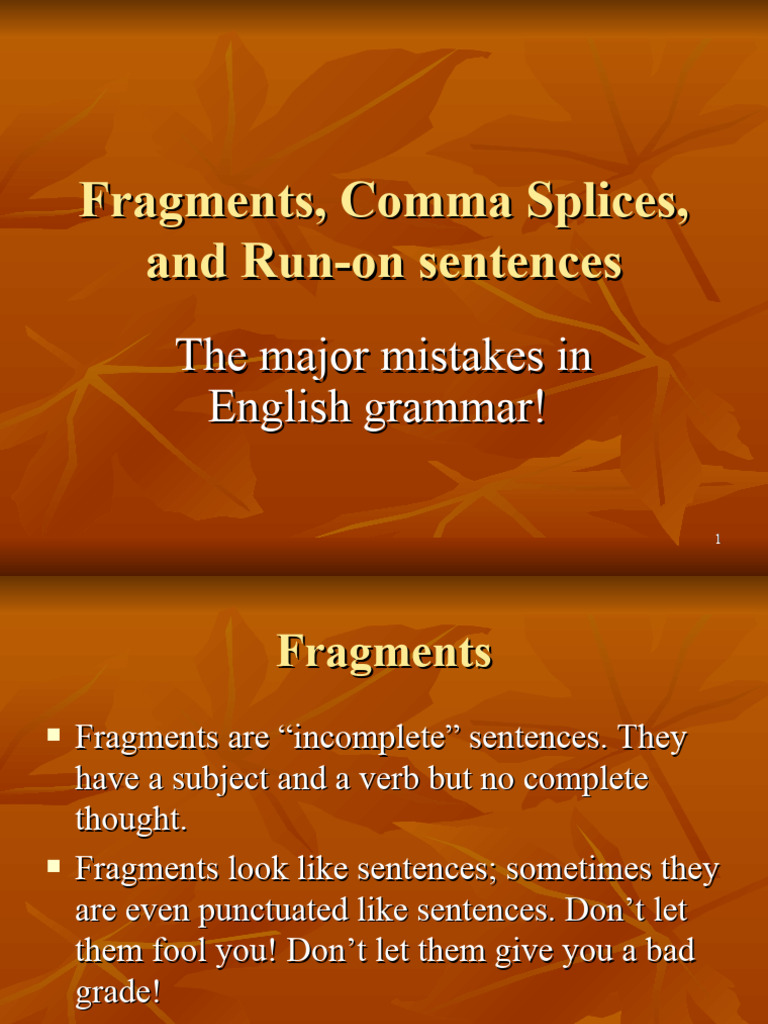 Grammar Mistakes for Students | PDF | Semantic Units | Syntax