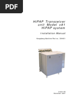 APOS Manual for HiPAP System | PDF | Computing