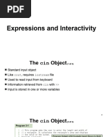 03 Expressions and Interactivity