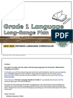 Grade1LanguageLongRangePlans TeacherResourceCabin