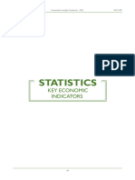 18 Statistics Key Economic Indicators