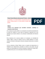 Primer Parcial DIPr Tema 2