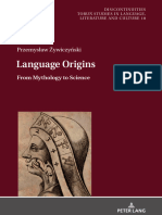 (Dis_Continuities_ Toruń Studies in Language, Literature and Culture 18) Przemysław Żywiczyński - Language Origins_ From Mythology to Science-Peter Lang GmbH, Internationaler Verlag Der Wissenschaften