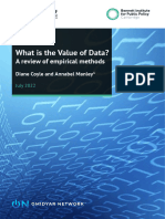 Policy Brief - What Is The Value of Data