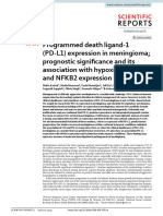 Programmed Death Ligand 1 (PD L1) Expression in Meningioma Prognostic Significance and Its Association With Hypoxia and NFKB2 Expression